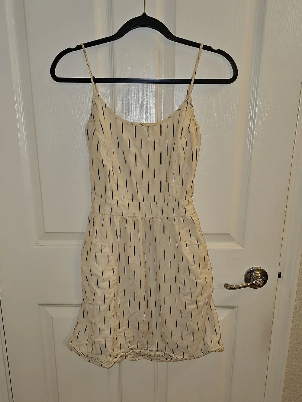 Toad & Co. Women's Fresco Dress - Cream And Black Size XS - Picture 2 of 9